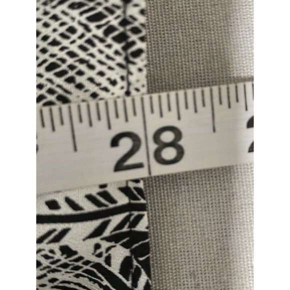 Guess Womens Retro Halter Top Dress White And Black Knee Length Size 8 - Picture 6 of 10